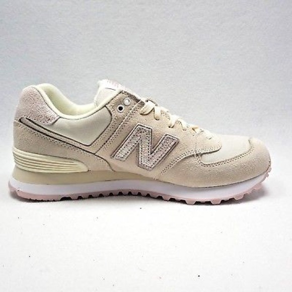 New Balance 574 Shattered Angora Faded Rose Pearl - Picture 3 of 8